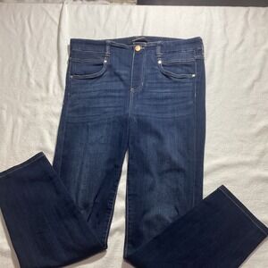 Liverpool Los Angeles The Skinny Dark Wash High Rise Denim Jeans Womens 10/30